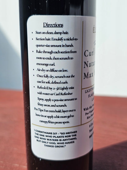 Curl Gel – Natural Max Hold